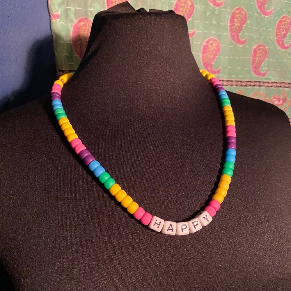 Lauren Rubinski pony bead camp necklace